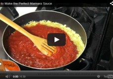 How To Make The Perfect Marinara Sauce