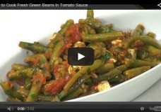 How To Cook Fresh Green Beans In Tomato Sauce