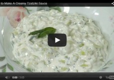 How To Make A Creamy Tzatziki Sauce