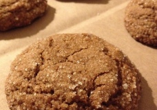 Simple Homemade Ginger Snap Cookies