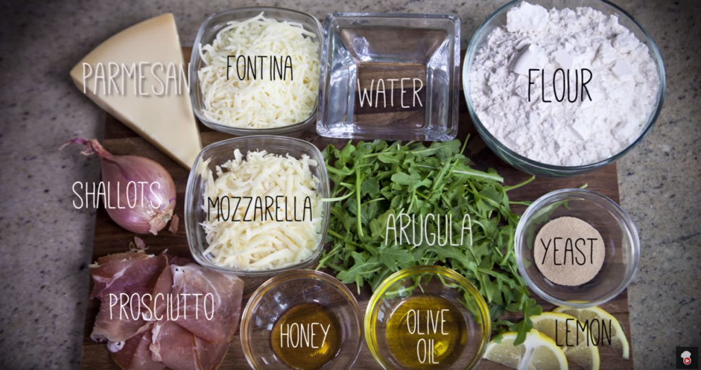 How To Make Prosciutto & Arugula Pizza