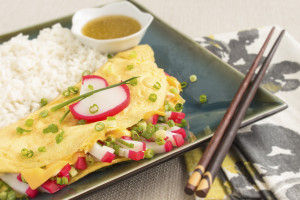 Omelets are easy to make and can be customized to your own tastes.