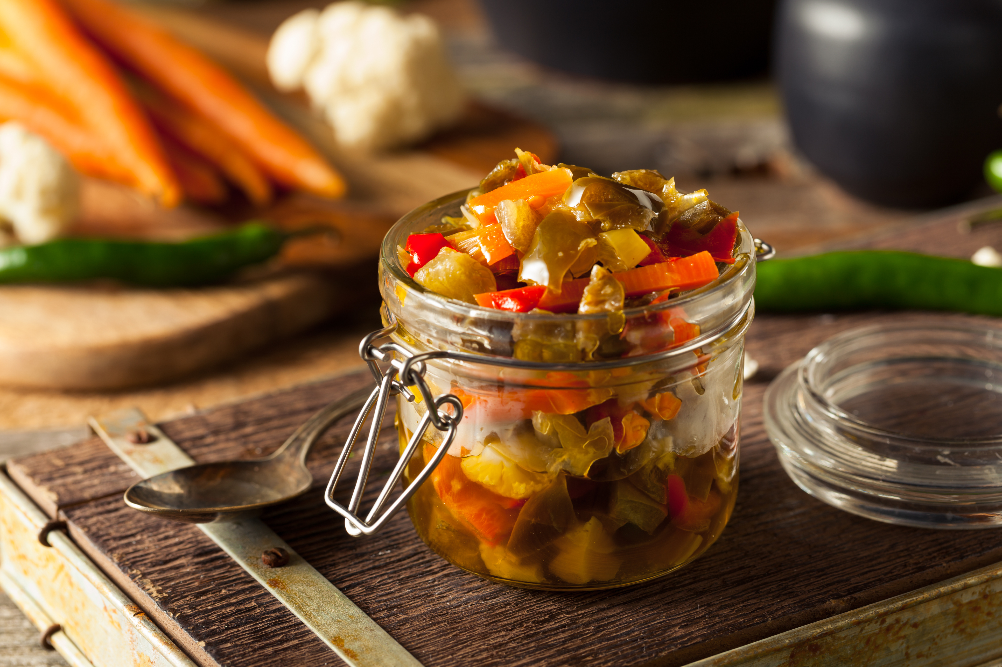 The right choice of peppers makes all the difference in your giardiniera's flavor.