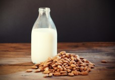 Almond milk is delicious and easy to make at home.