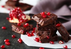 Fudge is a tasty chocolaty treat easy to make in any kitchen.