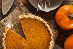 Simply perfect pumpkin pie.